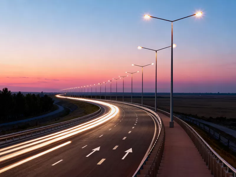 Iluminación de carretera y carretera