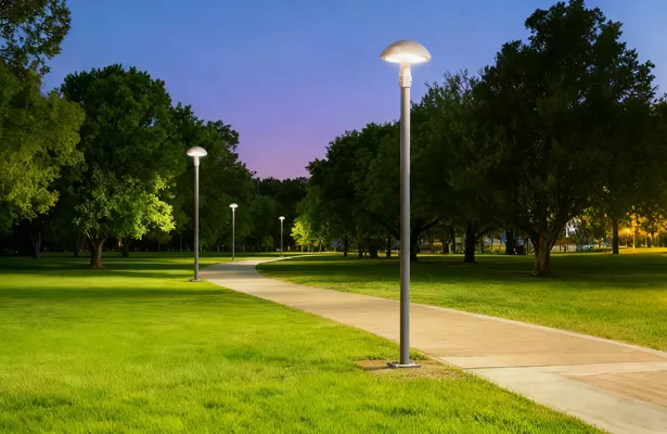 Iluminación para jardines y parques