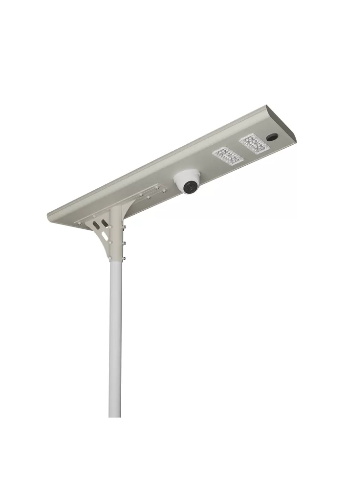 Farola solar todo en uno con CCTV