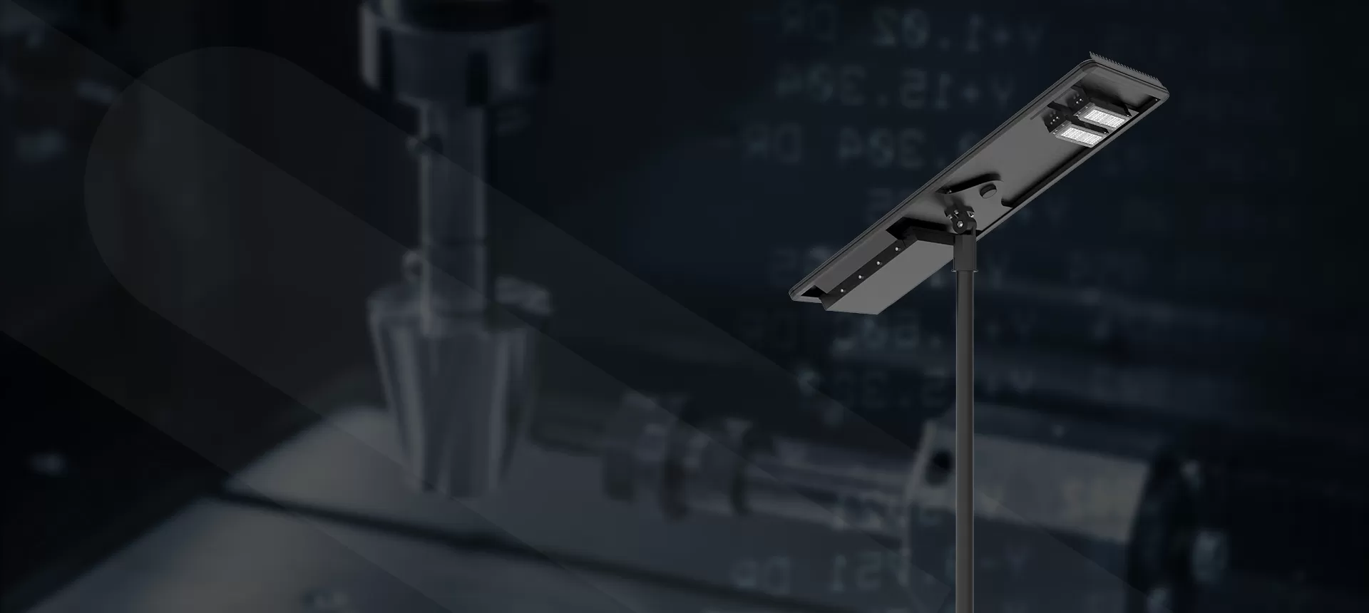 Enfocado en todo en uno Luz de calle solar OEM