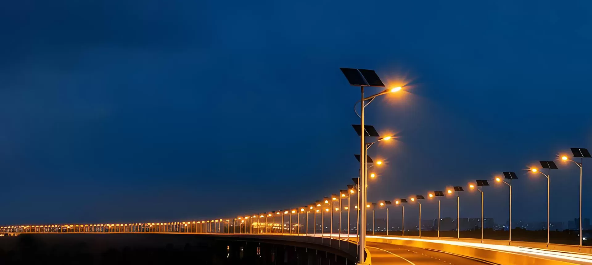 Luz de calle solar de alta eficiencia