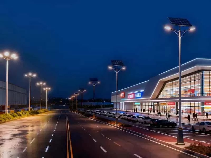 Iluminación en áreas industriales y comerciales
