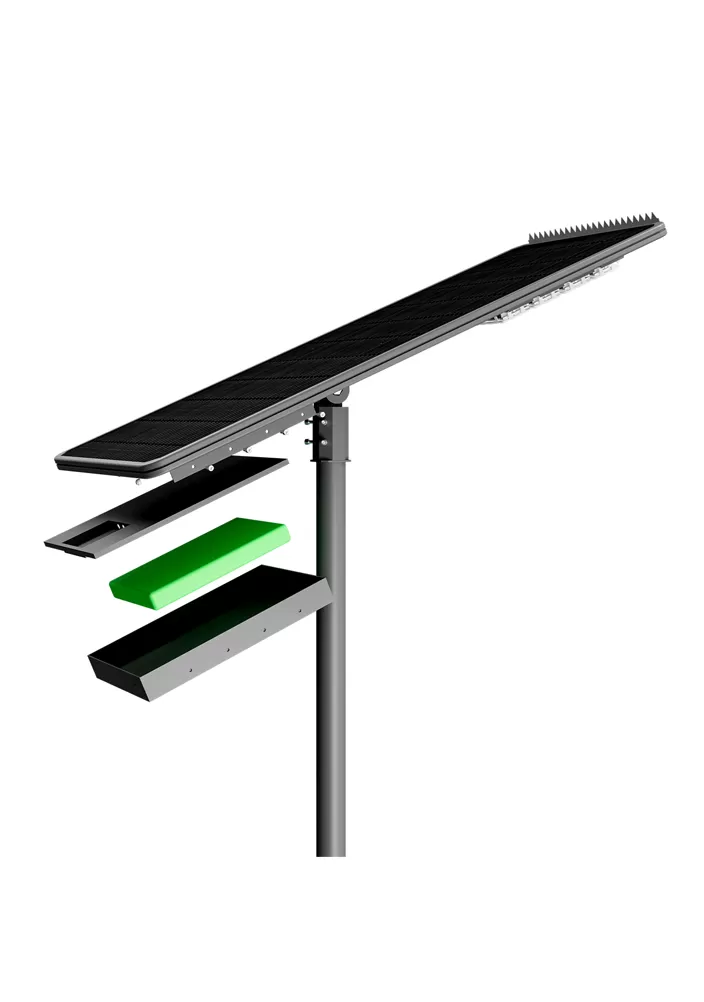 Nueva luz solar de calle todo en uno