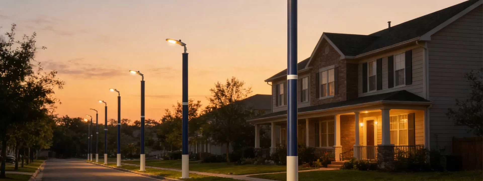 Aplicaciones del producto de CIGS Solar Pole Light