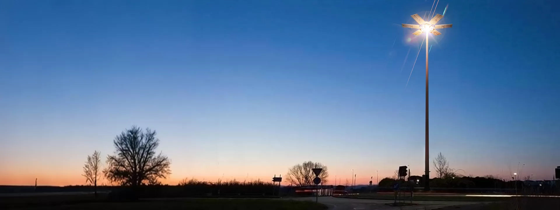 ¿Son adecuados los Dónde altos mástiles solares?