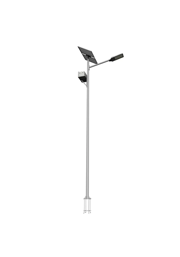 Farola solar con batería de gel
