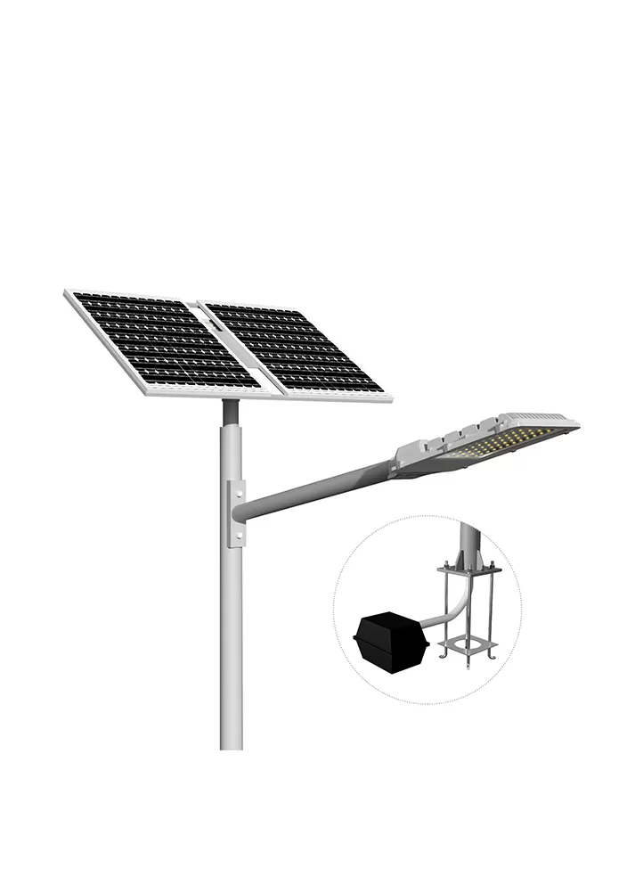 Luz de calle solar con batería de gel precio