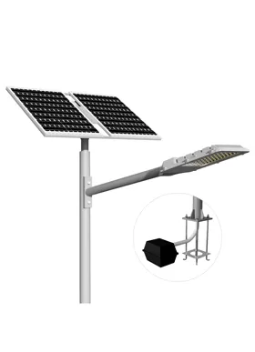 Luz de calle solar con batería de gel